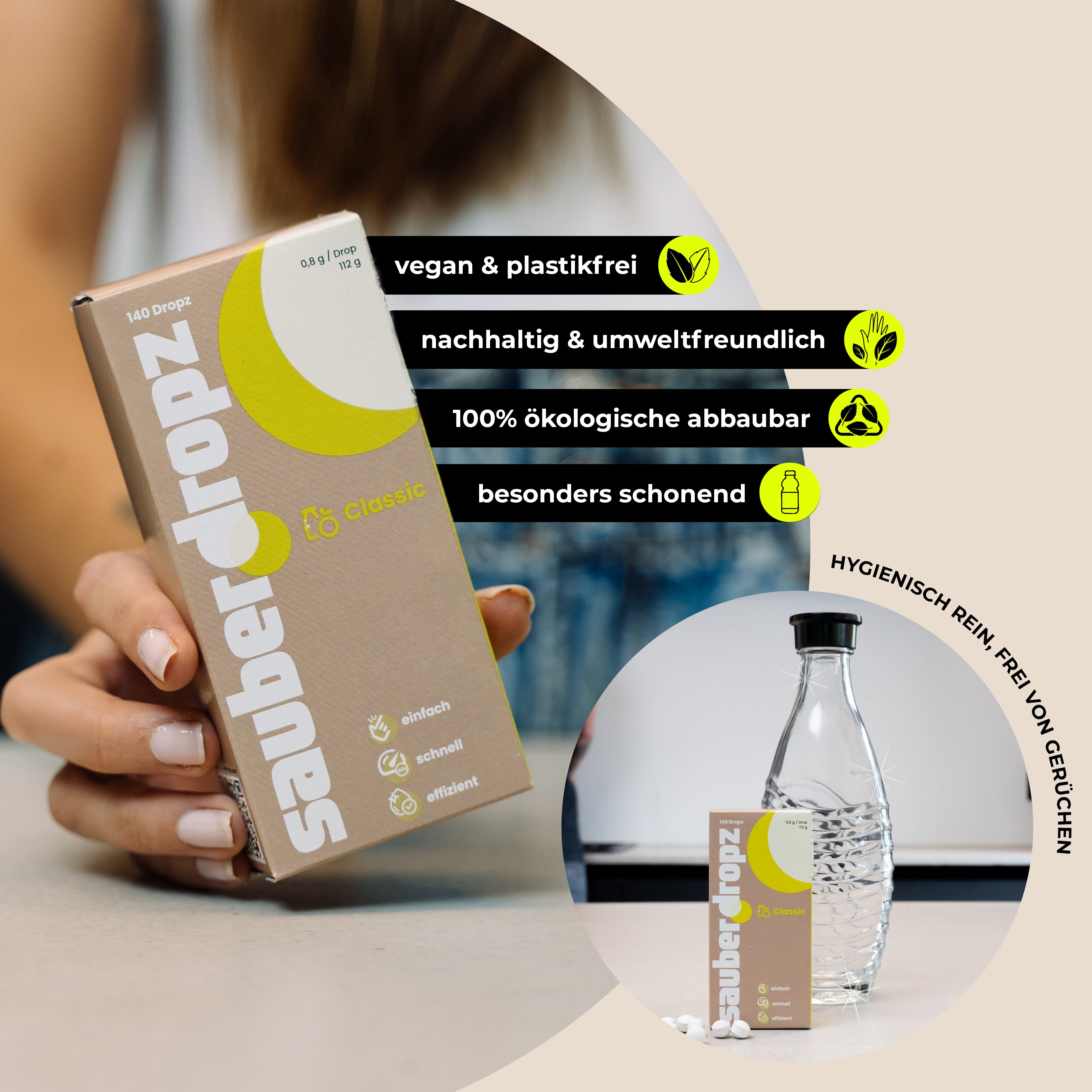Classic – der Allrounder für Glas, Edelstahl, Keramik & mehr