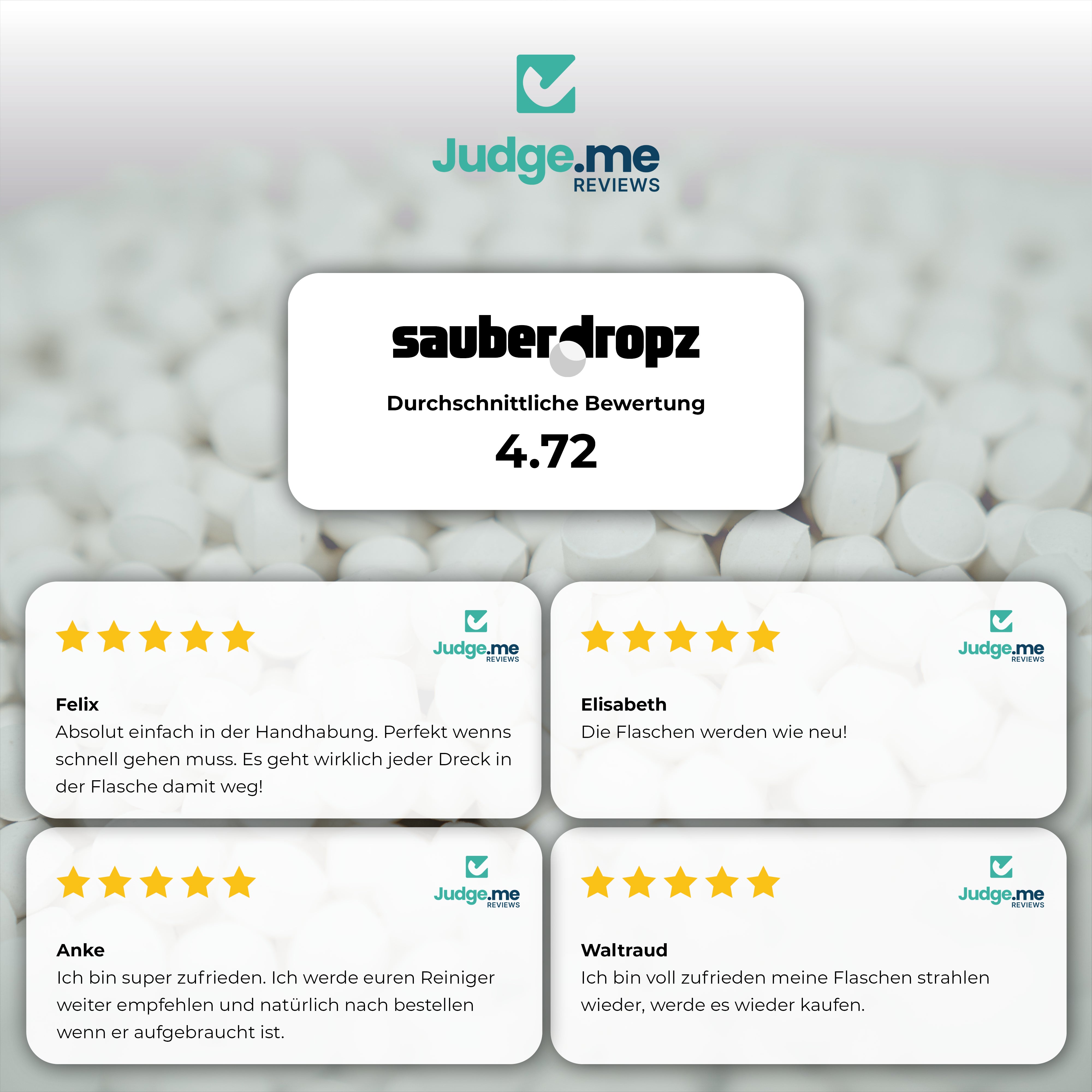 Family-Bundle: 3x Classic + 3x Active – für alle Flaschen & Materialien