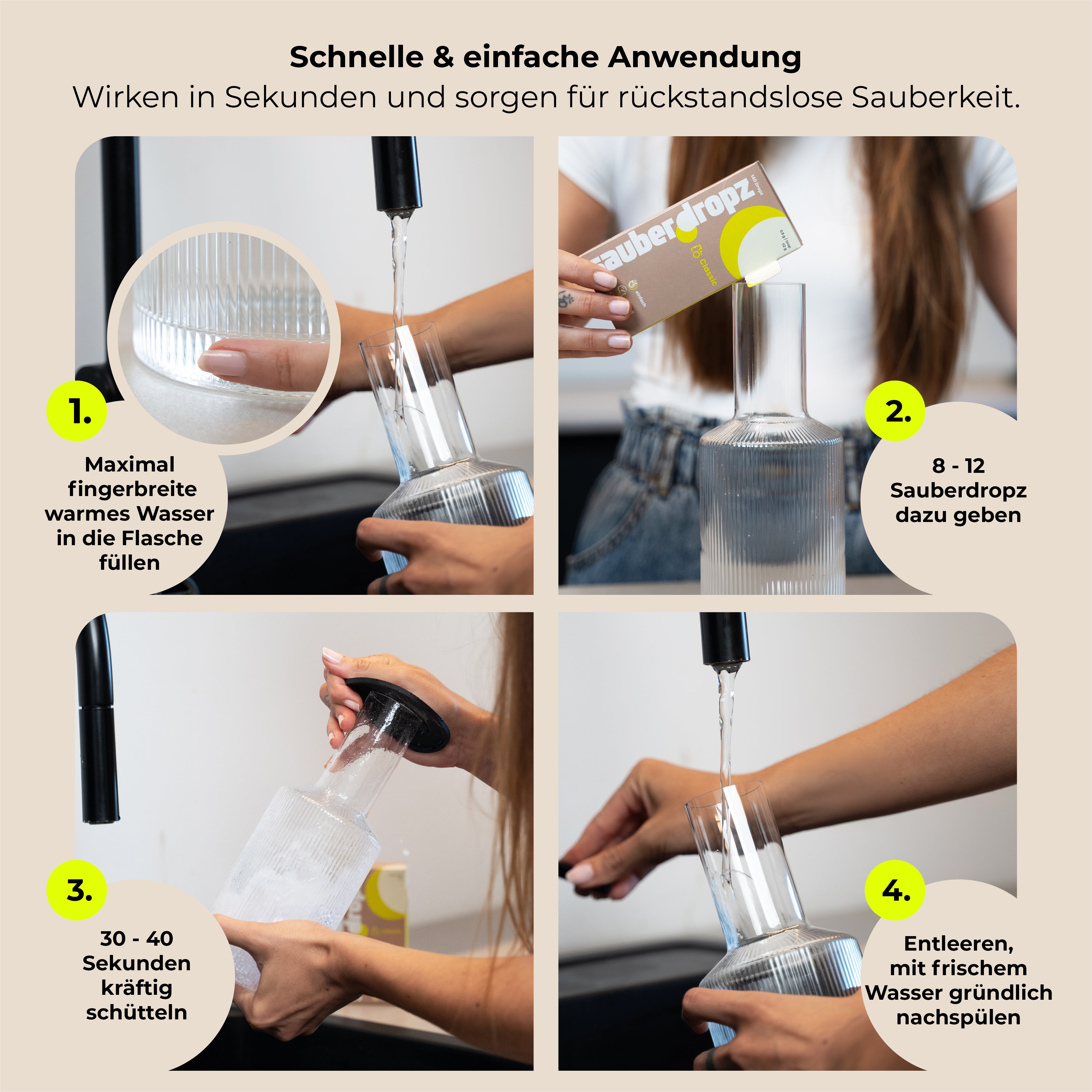 Classic – der Allrounder für Glas, Edelstahl, Keramik & mehr